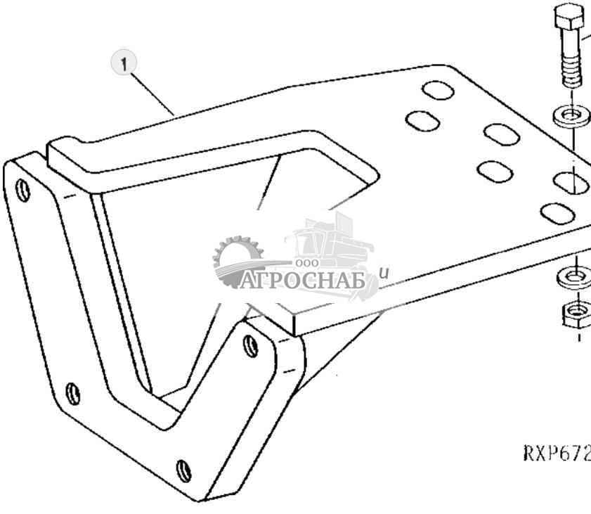 Center Link Support Bracket 